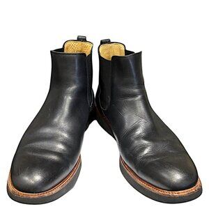 Samuel Hubbard M2170 048 24 Seven Pull On Black Leather Boots Men's 11.5